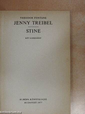 Jenny Treibel/Stine