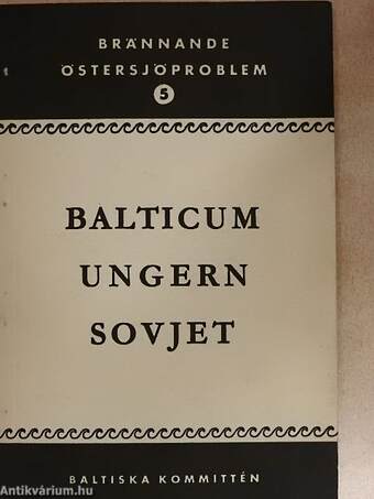 Balticum Ungern Sovjet