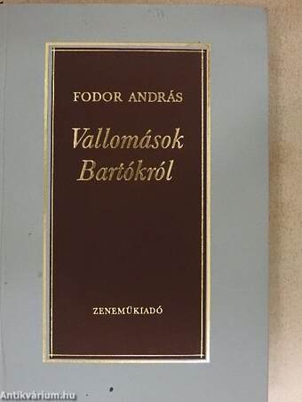 Vallomások Bartókról