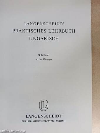 Langenscheidts Praktisches Lehrbuch Ungarisch