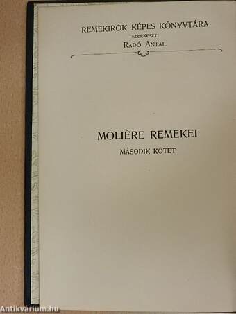 Moliére remekei II. (töredék)