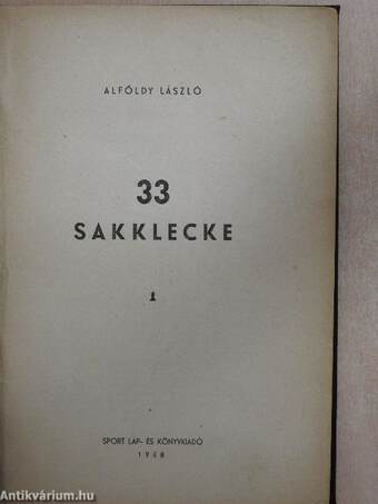 33 sakklecke