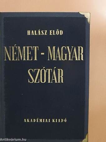 Német-magyar szótár