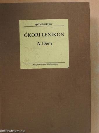 Ókori lexikon I-IV.