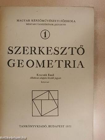 Szerkesztő geometria