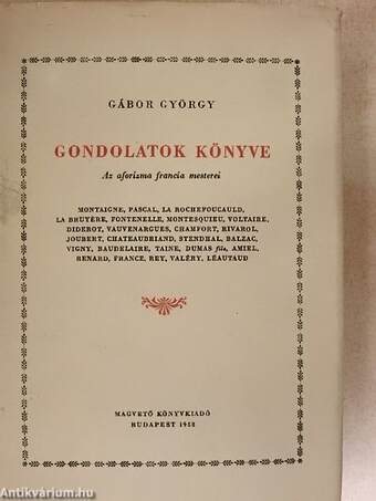 Gondolatok könyve