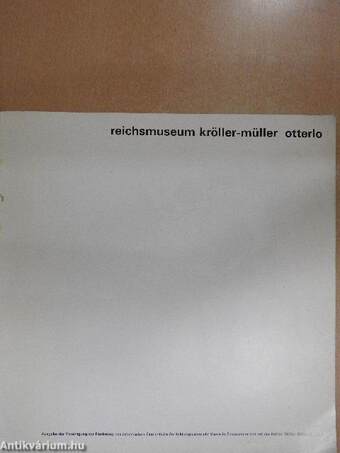 Reichsmuseum Kröller-Müller Otterlo