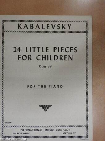 24 Little Pieces for Children