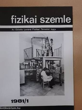 Fizikai Szemle 1981. (nem teljes évfolyam)