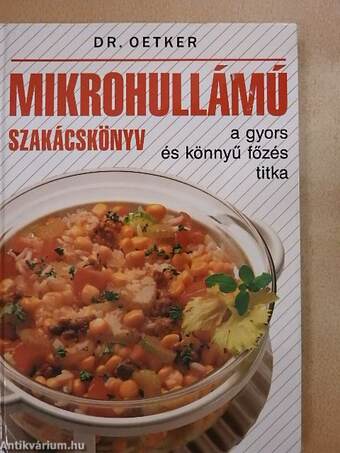 Mikrohullámú szakácskönyv