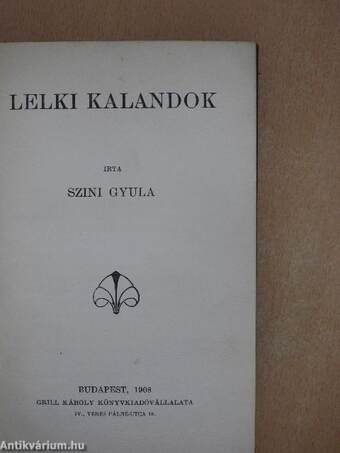 Lelki kalandok