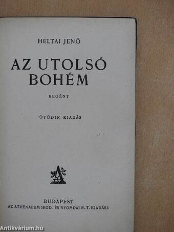 Az utolsó bohém