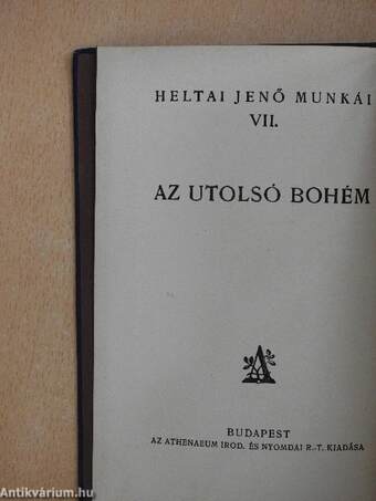 Az utolsó bohém