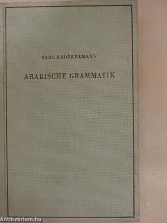 Arabische Grammatik