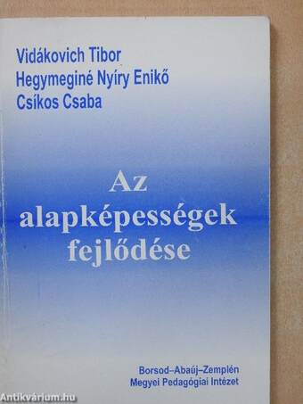 Az alapképességek fejlődése