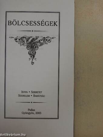 Bölcsességek