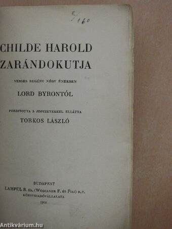 Childe Harold zarándokutja