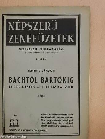 Bachtól Bartókig I.