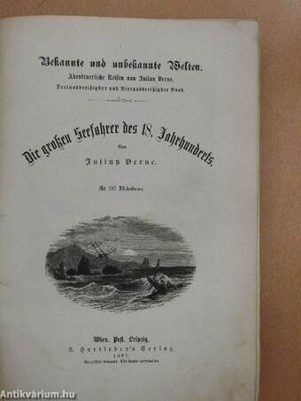 Die grossen Seefahrer des XVIII. Jahrhunderts (gótbetűs)