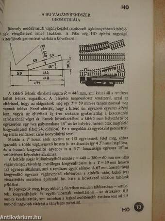Egyszerű pályák HO-TT-N vágányanyagból