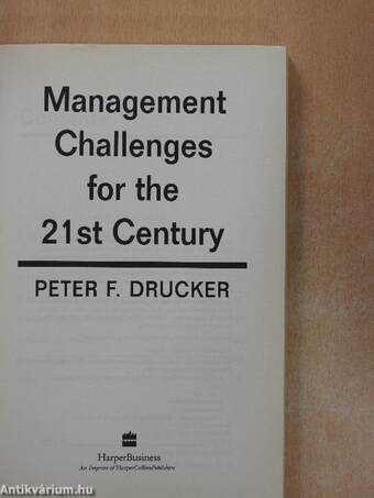 Management Challenges for the 21st Century