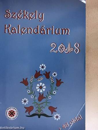 Székely kalendárium 2018