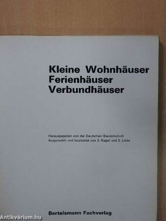 Kleine Wohnhäuser, Ferienhäuser, Verbundhäuser