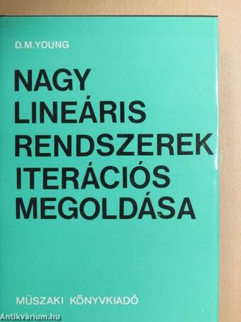 Nagy lineáris rendszerek iterációs megoldása