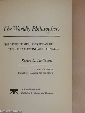 The Worldly Philosophers