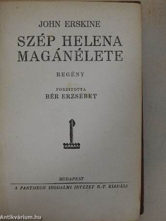 Szép Helena magánélete