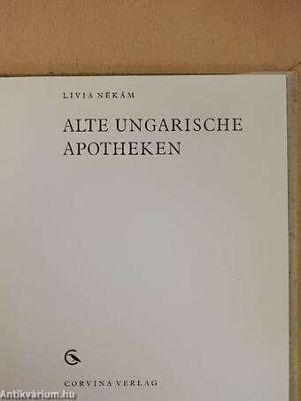 Alte Ungarische Apotheken