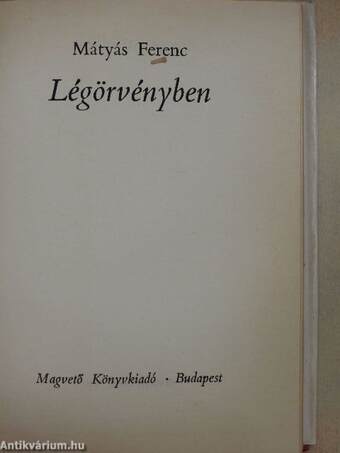 Légörvényben