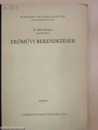 Erőművi berendezések