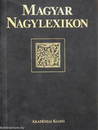 Magyar Nagylexikon 1. (töredék)