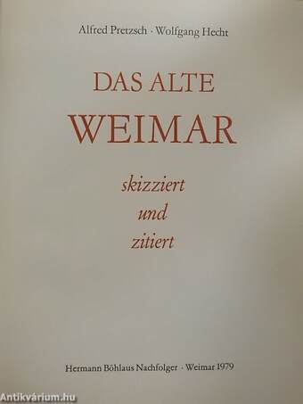 Das alte Weimar