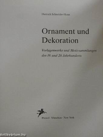 Ornament und Dekoration