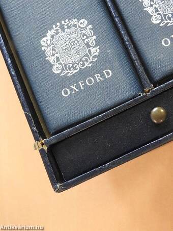 The compact edition of the Oxford english dictionary I-II.