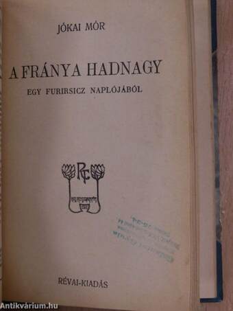 A czigánybáró/Esetek Petőfi életéből/Petőfi haláláról/Még sem lesz belőle tekintetes asszony/Vén emberek nyara/A feredzse/A fránya hadnagy