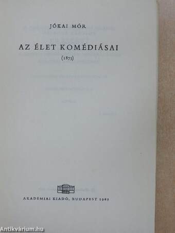 Az élet komédiásai