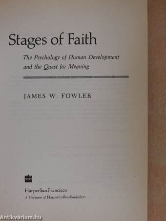 Stages of Faith