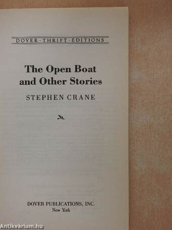 The Open Boat and Other Stories