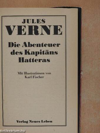 Die Abenteuer des Kapitäns Hatteras