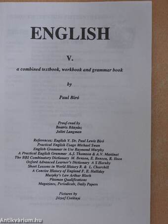 English V.