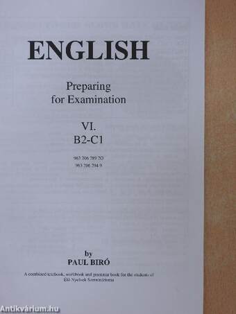 English VI.