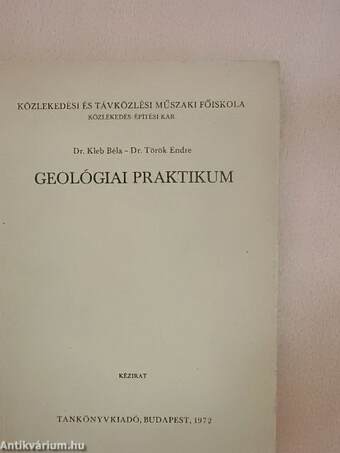 Geológiai praktikum