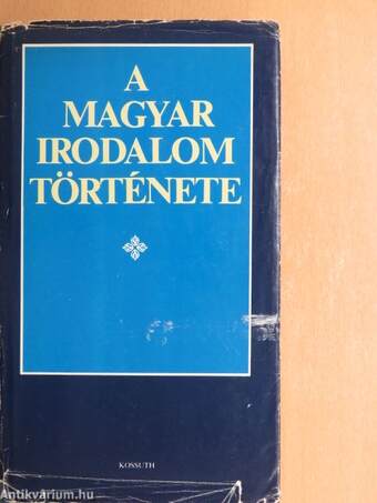 A magyar irodalom története