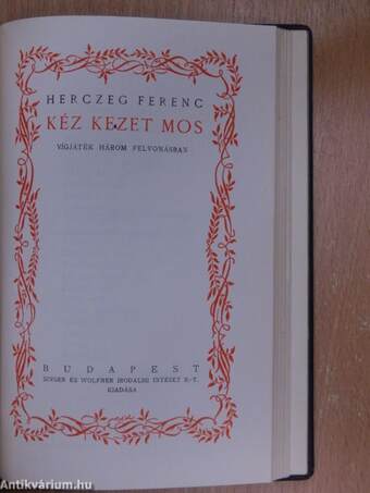 Árva László király/Éva boszorkány/Déryné ifjasszony/Kéz kezet mos