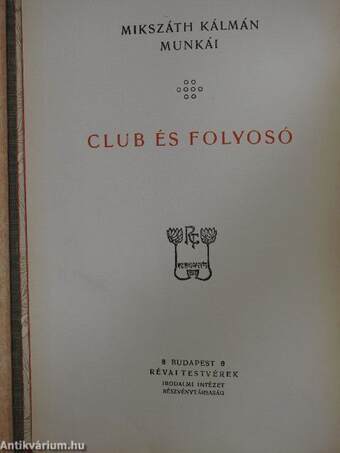 Club és folyosó