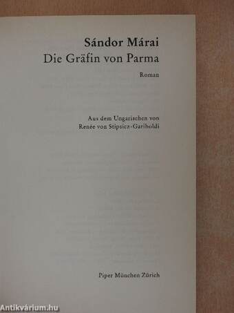 Die Gräfin von Parma