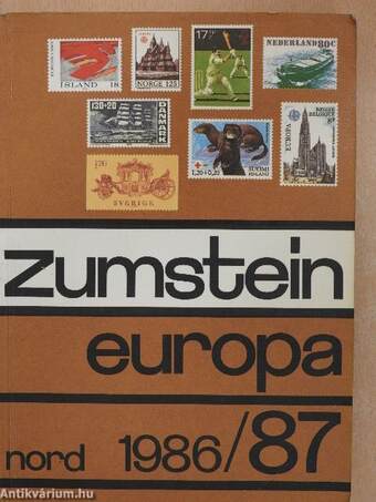 Zumstein Briefmarken-katalog - Nord Europa 1986/87